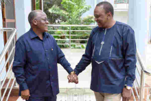 President Kenyatta Gets Rare Gift from Tanzania President Magufuli