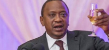 Uhuru Gate-Crashes Party, Donates Sh1 Million