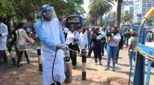 Nairobi CBD Fumigated to Control Spread of Coronavirus 