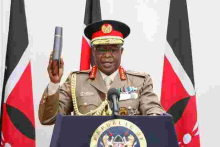 General Robert Kibochi Sworn-In as New Kenyan Military Chief