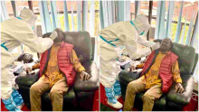 Raila Undergoes Covid-19 Testing in Nairobi