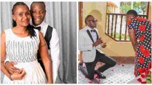 31-Year-Old Gospel Singer Guardian Angel Proposes to His 51-Year-Old Girlfriend Esther Musila