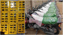 Two Arrested as Police Unearth Motorbike Theft Syndicate Arrested, 350 Logbooks Recovered  