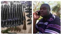 Police Pursue Suspect Behind 22 Guns and 565 Bullets Recovered in Kilimani 