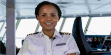 Kenya’s First Female Marine Pilot Elizabeth Marami Attains Chief Officer Title 