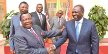 President Ruto Meets Cotu Secretary-General Francis Atwoli at State House