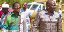 President Ruto Extends Olive Branch to Raila During Nyanza Tour