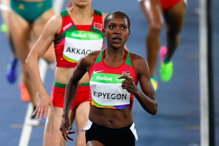 Kenya's Faith Kipyegon Qualifies for Women’s 1500m Final After Winning Her Semifinal Race at Rio
