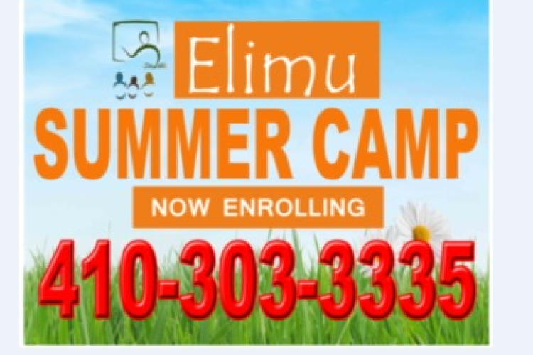  Elimu Tutoring & Training Center in Baltimore, MD Currently Enrolling Students for 2017 Summer Camp