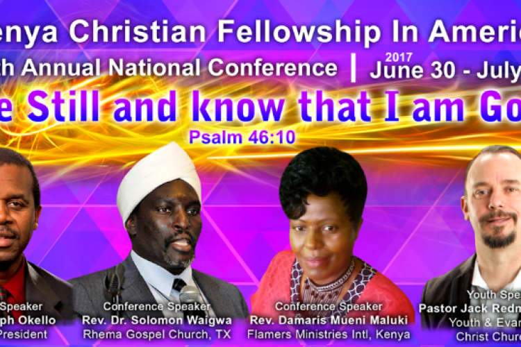 INVITATION: Kenya Christian Fellowship in America (KCFA) Annual National Conference: June 30th – July 3rd