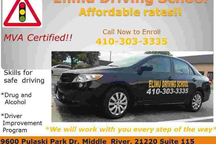 Elimu Driving School in Baltimore, Maryland Enrolling for Driving Classes