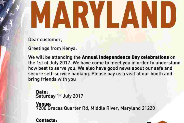 Equity Bank Diaspora Team to be at the Annual Family Fun Day in Baltimore, MD on Saturday, July 1st