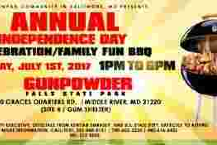 Annual Independence Day Celebration/Family Fun Day & BBQ in Baltimore: Sat, July 1st 2017