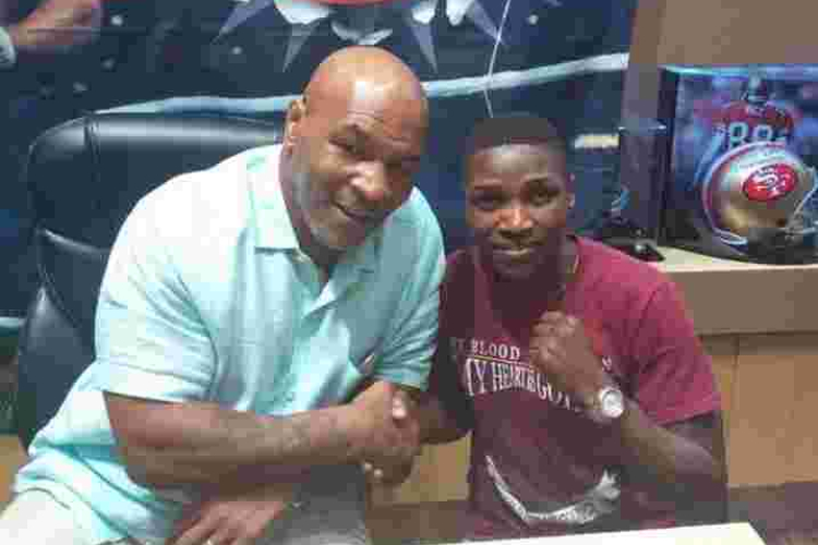 Mike Tyson Visits Kenyan Boxing Champion Fatuma Ahead of Her Title Defence in Texas