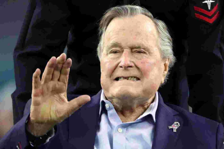 Former US President George H.W. Bush Accused of Groping Women, Issues Apology