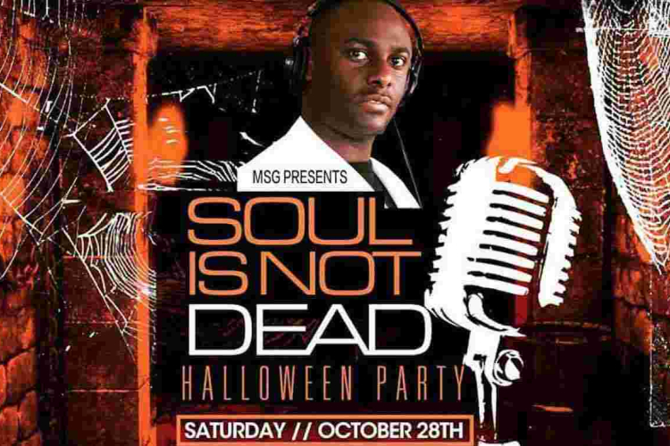 'Soul is Not Dead' Halloween Party: Sat, October 28th in Baltimore, Maryland
