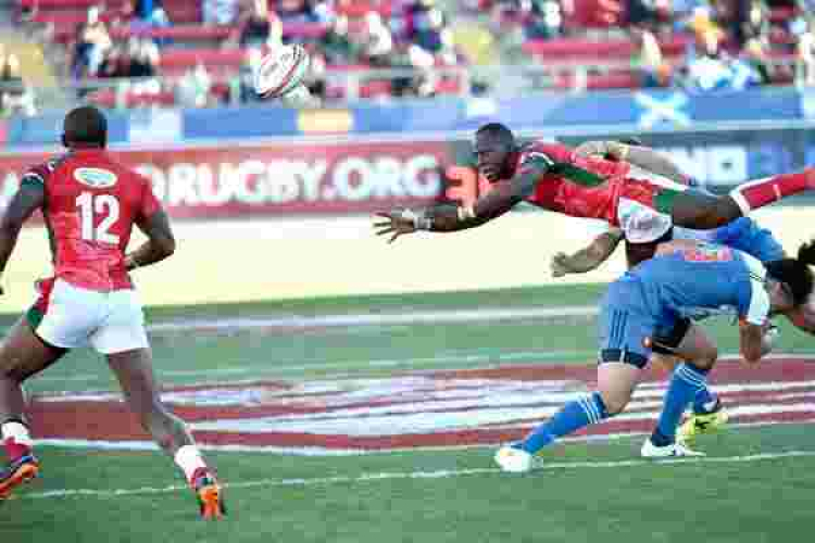 Kenya Defeats USA 34-14 to Reach Singapore Sevens Quarterfinals 