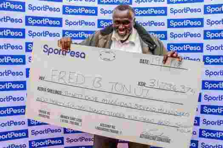 51-Year-Old Kenyan Man Wins Sh31 Million SportPesa Jackpot 