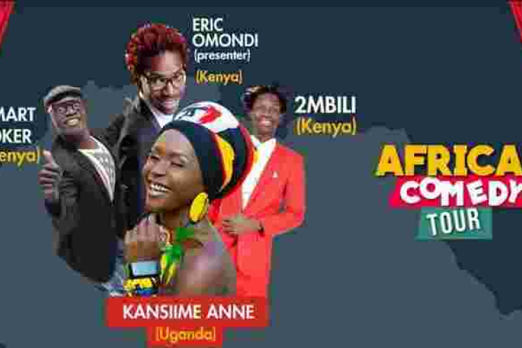 African Stand Comedy Tour Featuring Anne Kansiime, Eric Omondi among Others Coming to a US City Near You