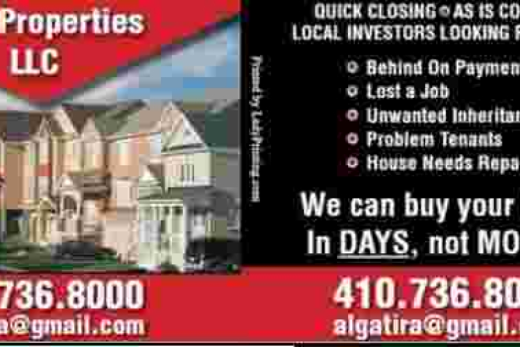 AWG Properties, LLC Buys Houses in Any Condition in the Baltimore Area