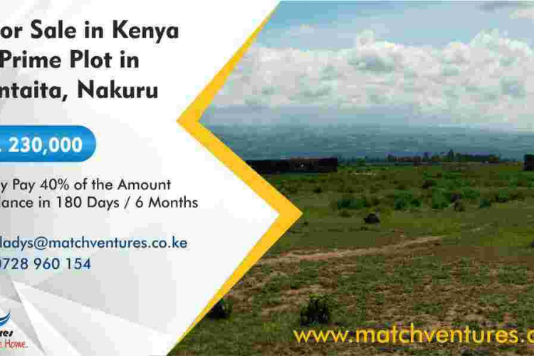 Match Ventures: Prime Plots for Sale in Nakuru, Kenya
