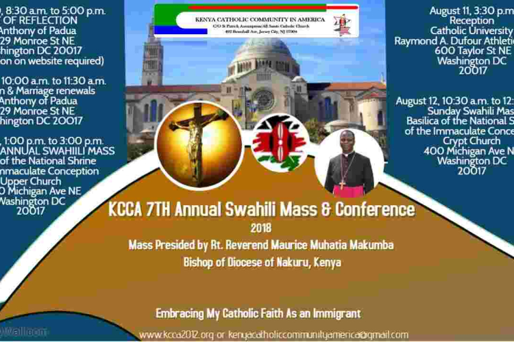 KCCA 7th Annual Mass & Conference: August 10th - 12th in Washington, DC