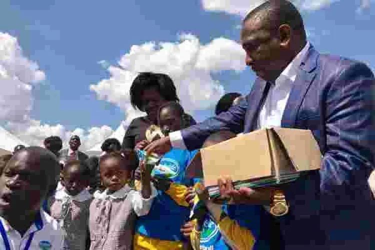 Governor Mike Sonko Launches Free Milk Feeding Programme for School-going Kids in Nairobi