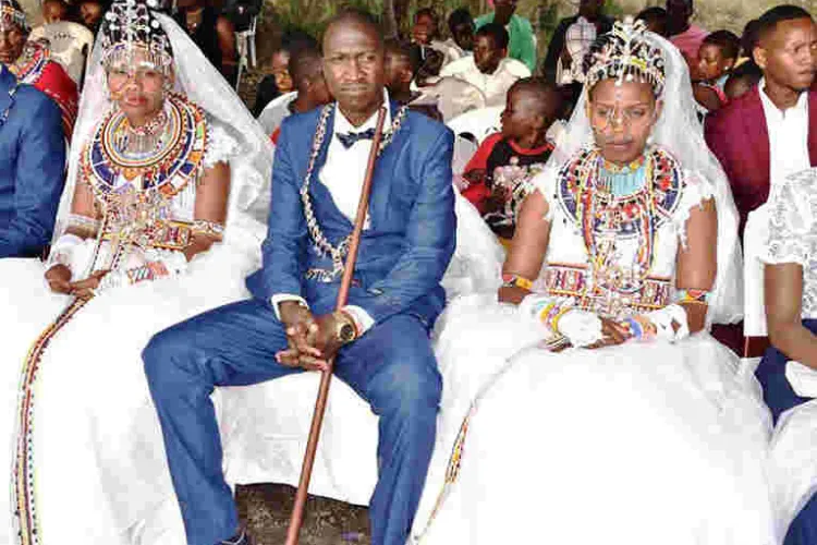 27-Year-Old Kenyan Man Stuns Online Users after Marrying Two Wives in One Wedding Ceremony
