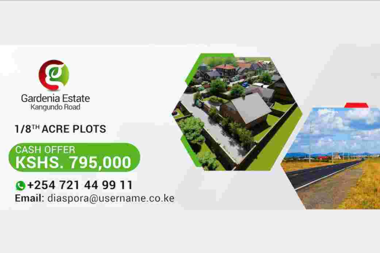 Plots for Sale in Gardenia Estate along Kangundo Rd