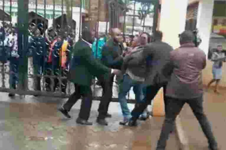 Drama as Kenyan Married Man is Busted Tying the Knot with Another Woman