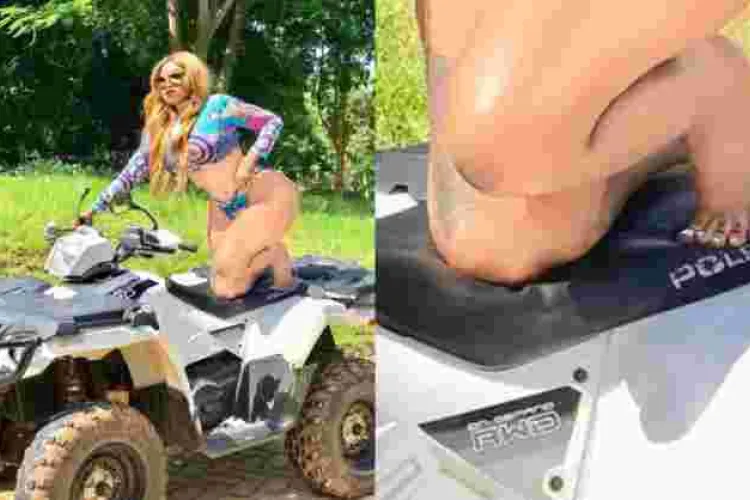 Bleaching Gone Amiss? Hawk-Eyed Kenyans Notice Socialite Vera Sidika’s Dark Toe Knuckles     