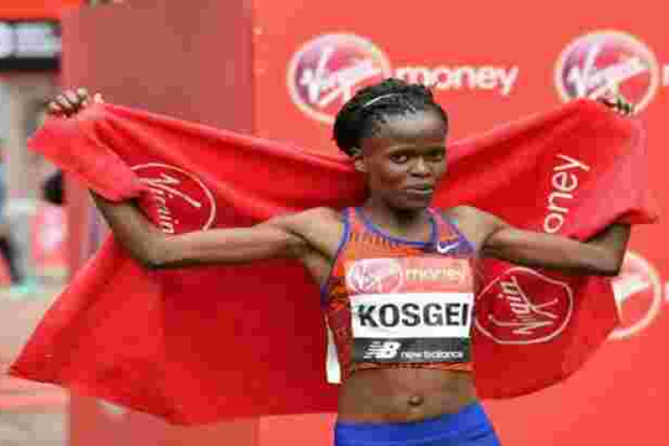 Kenya’s Brigid Kosgei Shatters Half-Marathon Record in the UK