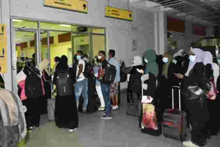 129 Kenyan Students Stranded in Sudan Flown Back Home