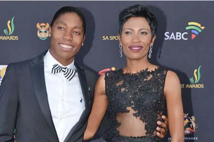 South African Runner Caster Semenya and Wife Welcome Baby