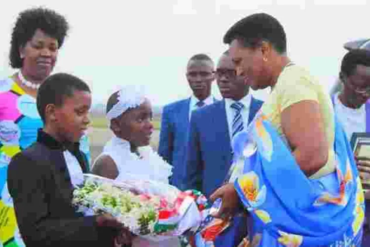 Burundi First Lady Denise Nkurunziza Leaves Kenyan Hospital After Husband's Death 