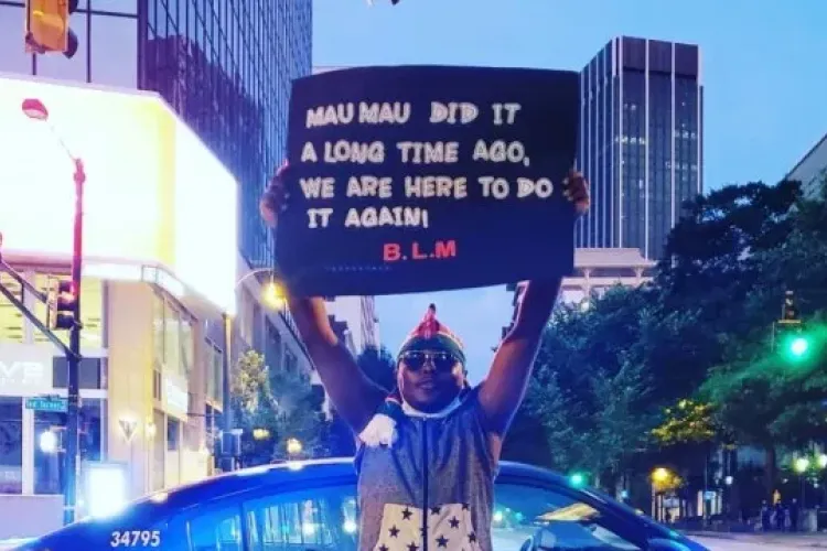 #BlackLivesMatter: Kenyans in the US Join Americans in Taking to the Streets to Protest George Floyd's Death [PHOTOS]