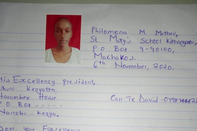 Girl Who Penned Emotional Letter to President Uhuru Returns to School After Governor Alfred Mutua's Intervention 