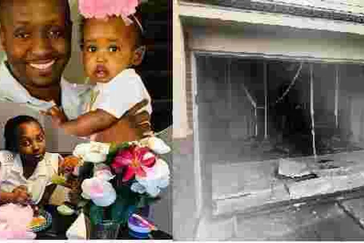 Kenyan Family's House in Houston, Texas Burned Down [PHOTOS]