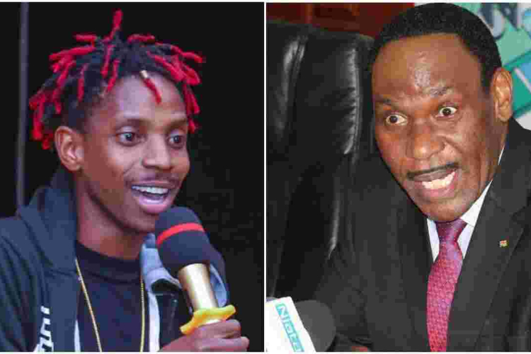 Comedian Eric Omondi Hits Back as ‘Moral Police’ Ezekiel Mutua over Unrated Content 