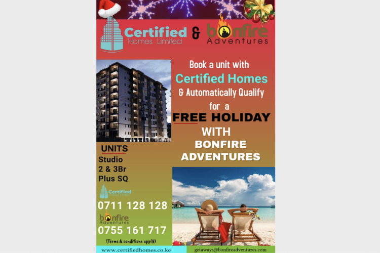 Certified Homes Ltd Free Christmas and New Year Holiday Gifts 