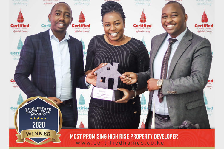 Certified Homes Feted the Most Promising High Rise Property Developer in 2020
