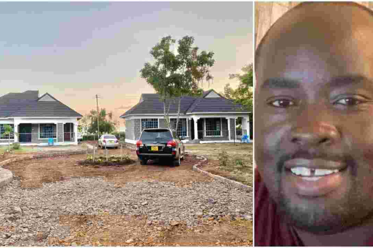 Reactions as Polygamous Kenyan Man Builds Identical Houses for His Wives 