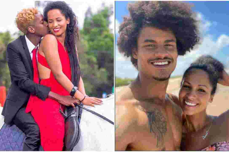 Comedian Eric Omondi’s Former Italian Girlfriend Chantal Shows Off Her New Boyfriend
