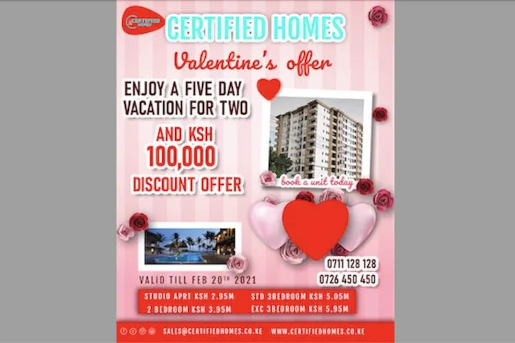 Certified Homes Valentine Offers