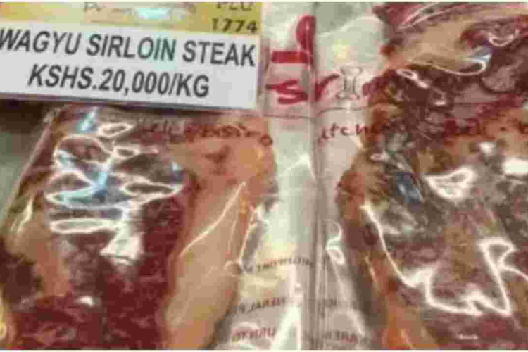 Special Beef Retailing at Sh20,000 Per Kilogram in Nairobi 