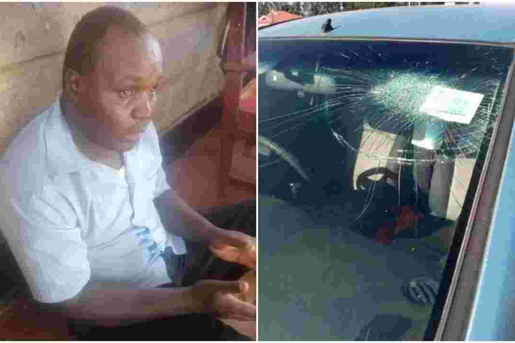 Rogue Matatu Driver Caught on Camera Smashing Woman’s Car Windscreen Arrested 