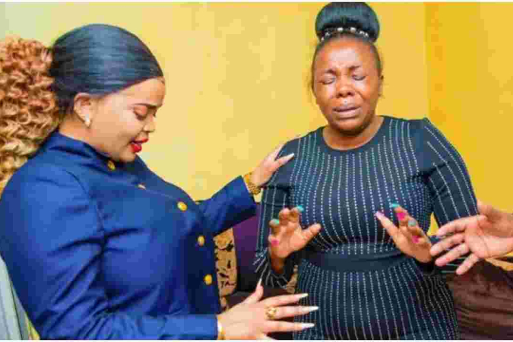Flamboyant Nairobi Preacher Lucy Natasha Comes Through for Struggling 'Twendi Twendi' Singer Justina Syokau