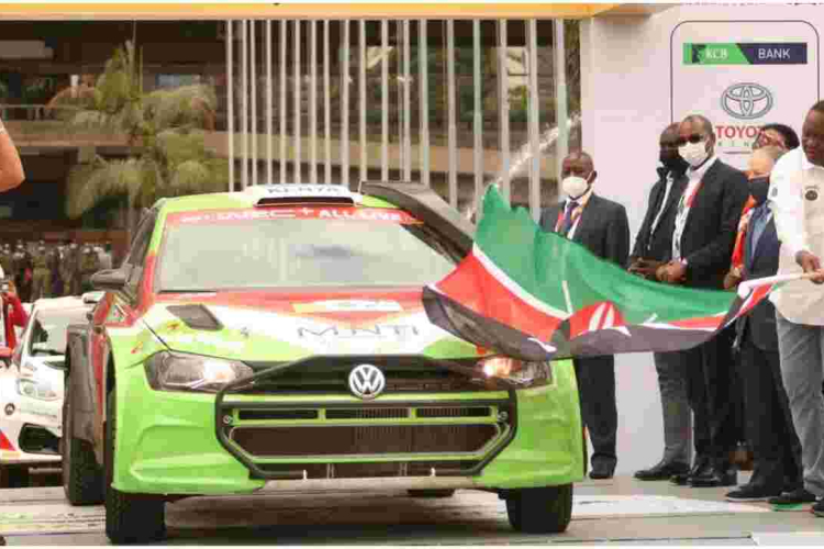 Uhuru Flags Off WRC Safari Rally in Nairobi After 19-Year Absence 