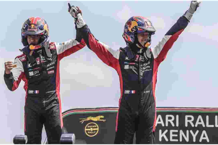 French Driver Sebastian Ogier Wins WRC Safari Rally Kenya