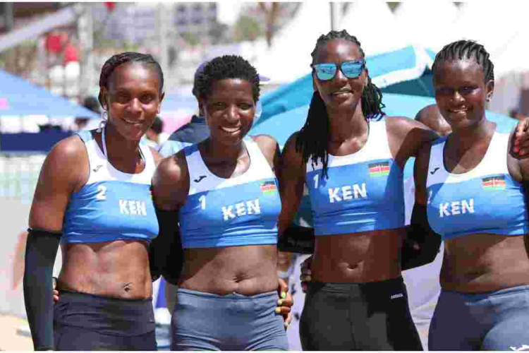 Kenya Women's Beach Volleyball Team Beats Nigeria to Qualify for Olympics 